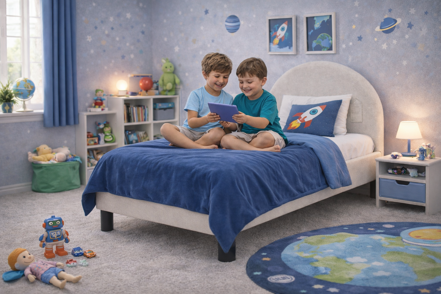 Le lit enfant 90x190 le plus rassurant